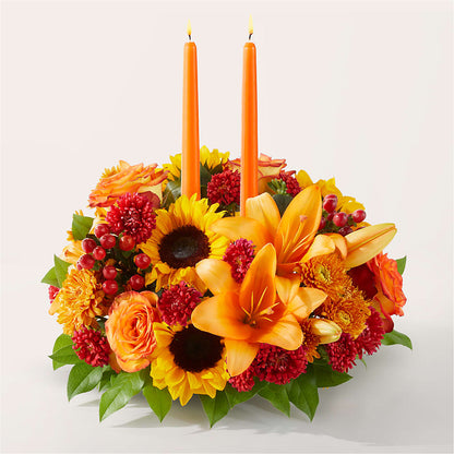 Grateful Centerpiece –  At All About Flowers Llc, Cincinnati OH