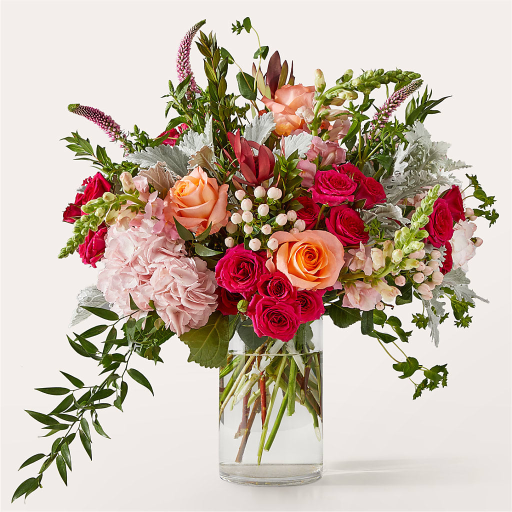 Glitz & Glam Bouquet – pink, red flower arrangement | Cincinnati