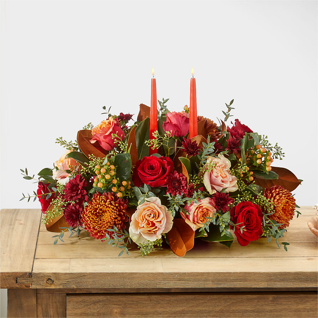Gather Near Centerpiece –  At All About Flowers Llc, Cincinnati OH