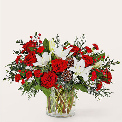 Best in Snow Bouquet –  At All About Flowers Llc, Cincinnati OH