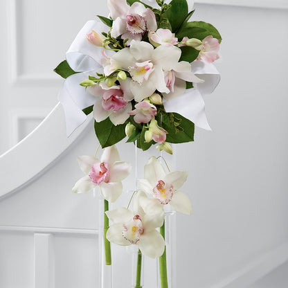 Perfect Entrance Pew Arrangement –  At All About Flowers Llc, Cincinnati OH